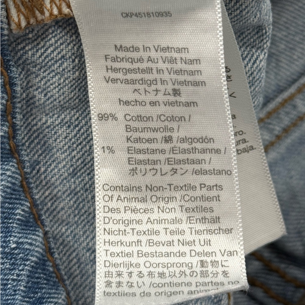 Madewell The Perfect Vintage Jean 27T | High Rise Straight | Raw Hem - Picture 11 of 16